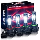 10000K 9005 9006 Led Headlight Kit Combo Bulbs Low Beam Super Bright White New. Price: $24.99.