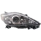 MA2519128 Fits 2008-2009 Mazda Passenger Side Headlight Black Bezel New. Price: $313.06.