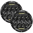VI9000 7 Inch Led Headlight Round H6024 Dot Approved Hi/lo Beam New. Price: $108.95.