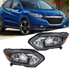 Halogen Type For Honda Hr-v 2016 2017 2018 Black Headlights Headlamp Left+right New. Price: $104.63.