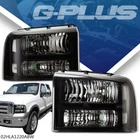 Fit 2005 2006 2007 Ford F250 F350 F450 F550 Superduty Black Headlight New. Price: $88.47.