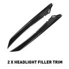 Pair Front Bumper Black Grille Trim Molding Fits Toyota Camry Xse 18 19 20 21 New. Price: $19.99.