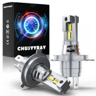 Chusyyray H4 9003 Led Headlights Hi/lo Beam Canbus ZX9 40W 6000LM Bright White New. Price: $18.99.