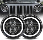 7 Inch Led Headlight Round 2PC Projector Halo H6024 Dot App New. Price: $55.99.