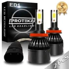 Protekz 9006 HB4 Led Headlight Bulb Kit Low Beam 6000K 1320W 198000LM Lights New. Price: $29.48.