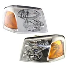For Gmc Envoy Xl 2002-2006 Headlight Driver And Passenger Side, Pair Capa New. Price: $216.29.
