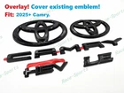 Overlay Gloss Black Front Rear Toyota Logo Camry Hev Emblem LETTER2025+ New. Price: $57.82.