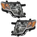 Driver & Passenger Side Headlights Ford Edge 2007-2010 Halogen W/ Bulbs Capa New. Price: $140.26.