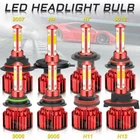 20X 4-SIDES Led H4 9005 9006 H11 H13 9007 9012 Headlights 6000K Hi/lo Beam Kit New. Price: $69.99.