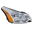Capa For 2008-2011 Focus Front Right Headlight Amber & Clear Plastic New. Price: $226.95.