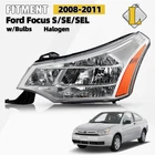 2008-2011 Ford Focus S/se/ses/sel Halogen Headlight With Bulbs Left Driver New. Price: $62.99.