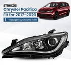 Halogen Projector Headlight For 2017-2020 Chrysler Pacifica Chrome Bezel Left Lh New. Price: $123.99.