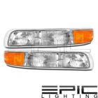 Park Signal Lamps For 1999-2006 Chevy Suburban Tahoe Silverado Left Right Pair New. Price: $44.82.