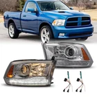 For 2013-2018 Dodge Ram 1500/2500/3500 Headlights Front Chrome Clear Lamps Lh+rh New. Price: $249.47.