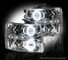 Recon 264195CLCC Chevrolet Silverado Projector Headlights Clear/chrome New. Price: $699.95.