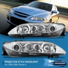 For 03-05 Mazda 6 Replacement Chrome Clear Projector Headlights Lamps Pair Lh+rh New. Price: $168.99.