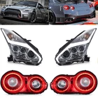Vland 2017+ Style Led Headlights & Tail For 2009-2024 Nissan R35 Gtr Gt-r New. Price: $404.79.