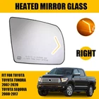 Right Passenger Side Mirror Glass Fits Tundra Sequoia 2007-2017 Heated Signal Py New. Price: $32.99.