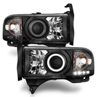 Anzo Sport Black Halo Projector Headlights Fits 94-02 Ram 1500 2500 3500 111196 New. Price: $292.28.