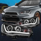 Pair Headlights Assembly Fits 2008-2017 Mitsubishi Lancer/evo Lh+rh Side New. Price: $240.99.