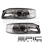 Halogen Headlamps For 1997-1999 Buick Lesabre Left Right Sides Pair New. Price: $125.53.