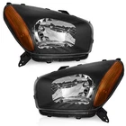 Pair Headlights Assembly For 2001-2003 Toyota RAV4 Halogen Black Lamps W/o Bulbs New. Price: $90.89.