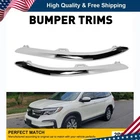 Front Driver Passenger Lower Bumper Trim Moulding Set For Honda Pilot 2019-2022 New. Price: $24.69.