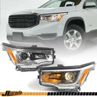 Pair Led Drl Halogen Headlights For Gmc Acadia 2017-2019 Headlamps Left & Right New. Price: $265.99.
