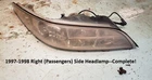 1997-1998 Lincoln Mark Viii Right(passenger's)side Headlamp/headlight-complete! Used. Price: $195.00.