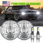 2X 7INCH Round Led Headlight Hi/lo Beam For Chevrolet Chevy Ii/nova 1969-79 New. Price: $119.99.