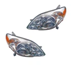Headlights Front Lamps Pair Set For 03-08 Toyota Matrix Left & Right New. Price: $158.00.
