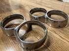 Lincoln Continental Headlight Bezels 30712-H1 C5VB-13052-A 30713-H1 G5VB-13064-A Used. Price: $165.00.