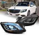 Vland Full Led Headlights For 2014-2017 Mercedez Benz W222 S-class W/ Animation New. Price: $549.89.