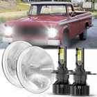 Fit Dodge D100 D150 D200 D300 7"INCH Round Headlight High/low Beam Bulbs Dot New. Price: $67.99.