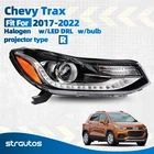 For 2017-2022 Chevrolet Trax Halogen Headlight With Led Drl Projector Type Right New. Price: $95.99.