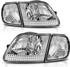 Clear Chrome Headlights & Corner Fit 1997-2003 Ford F150 Expedition New. Price: $63.90.