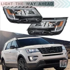 Ford Explorer 2016-2018 Headlights W/ Led Drl Chrome Housing Right+left Side New. Price: $216.13.