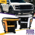 Full Led Headlights 2021 2022 2023 Ford F150 F-150 Headlamps Animation Pair New. Price: $525.00.