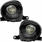 Fiat 500 2012-2016 Black Lamps Front W/bulbs Pair Set New. Price: $469.99.