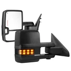 Smoked Lens Power Glass Towing Mirrors For 2009-2018 Dodge Ram 1500 Backup Light New. Price: $199.99.