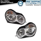 Headlight Assembly Set Driver & Passenger Side Fits 01-07 Mercedes-benz New. Price: $206.88.