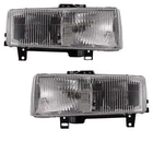 For 96-02 Chevy Express Van Headlamp W/bulb Pair Set New. Price: $135.95.