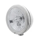 United Pacific 31772 Headlight Rh/lh, 7", Round, Chrome Housing, Crystal H4 Bulb New. Price: $164.40.