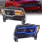 Vland Led Headlights For 2011 2012 2013 Jeep Grand Cherokee W/ Blue Animation New. Price: $344.99.