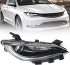Halogen Headlight Compatible With Chrysler 200/200C 2015 2016 2017 W/led Drl New. Price: $322.99.