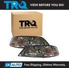 Trq Headlight Assembly Set Fits 2003-2004 Lincoln Town Car New. Price: $254.95.