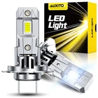 Auxito H7 Led Headlight Bulbs Kit 6500K White High Low Beam Super Bright New. Price: $80.74.