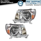 Headlight Assembly Set Driver & Passenger Side Fits 2005-2011 Toyota Tacoma New. Price: $129.34.