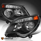 Fits 2010-2015 Chevy Equinox Lt Ls Black Halogen Headlights Lamps Left+right New. Price: $102.38.