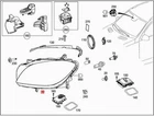 Genuine Mercedes X166 Gl-class Gls Headlamp 1668202400 New. Price: $2692.02.